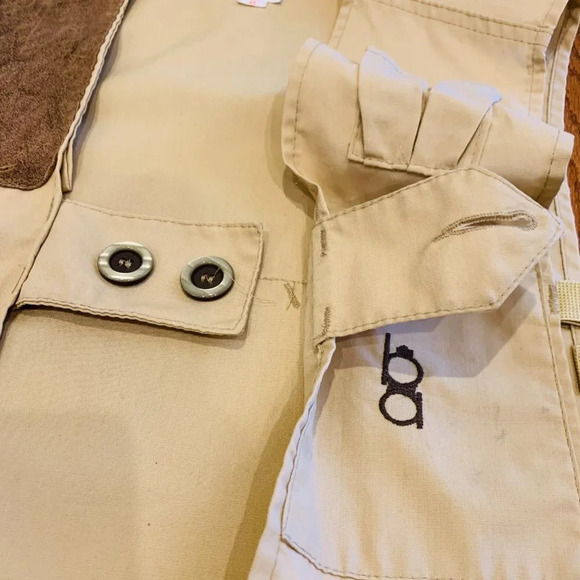 Vintage Bob Allen Canvas Shooting Hunting Fishing Vest Adult Medium Made in USA - Picture 5 of 16